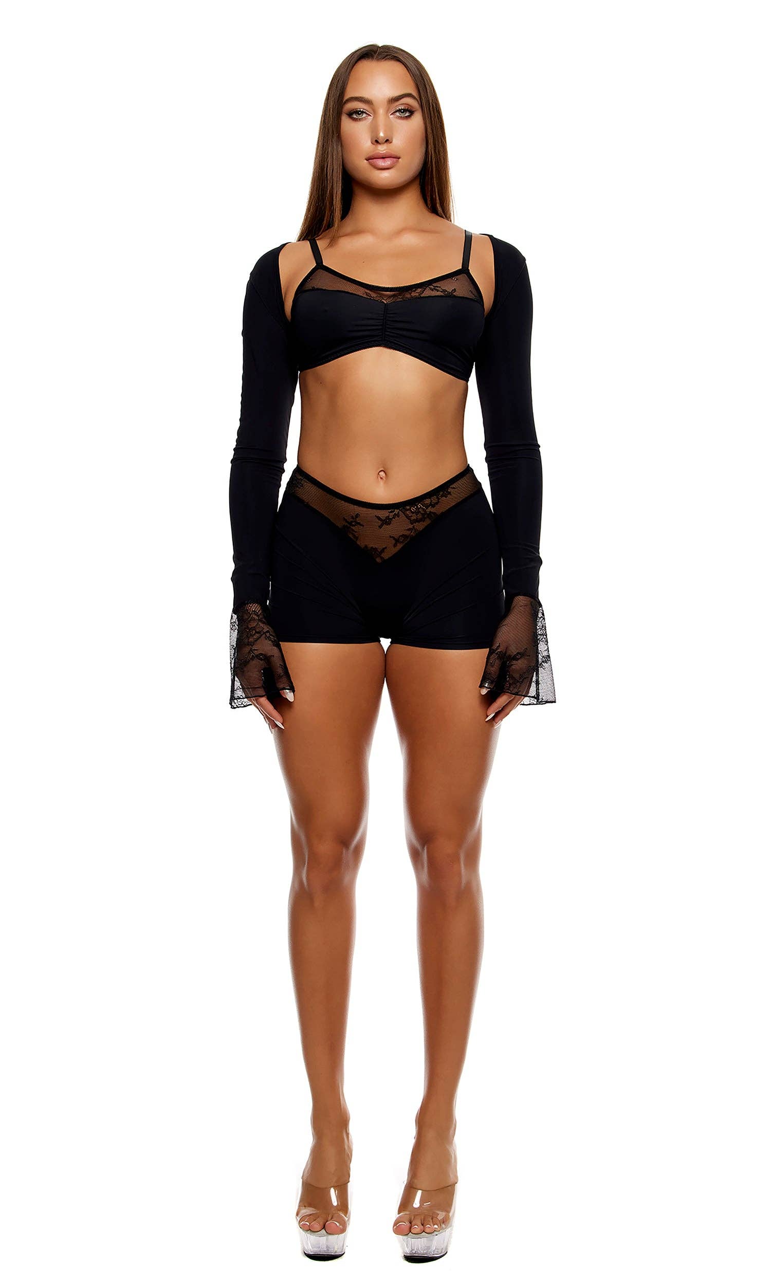 Ensemble de lingerie avec brassière et slip en dentelle Take It Easy Lounge - LA PIRI | BOUTIQUE EN LIGNE DE MAILLOTS DE BAIN FRANÇAIS |