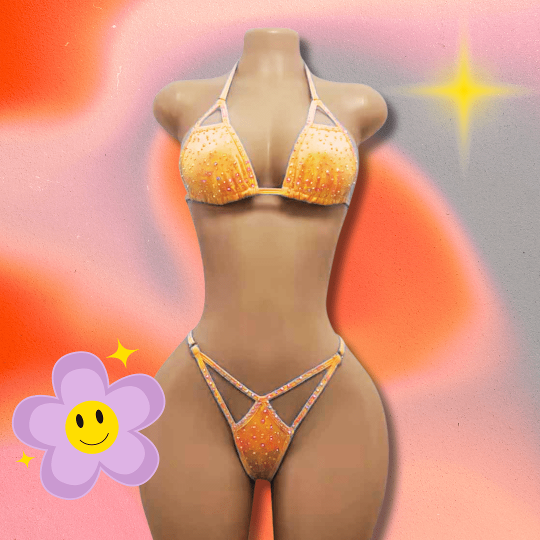 Ensemble Crazy – Bikini strass - LA PIRI | BOUTIQUE EN LIGNE DE BIKINIS ET LINGERIE