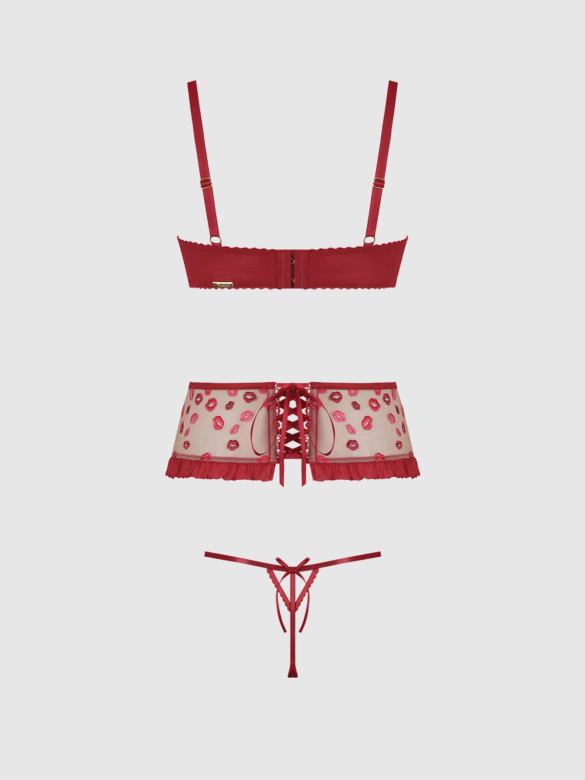 ENSEMBLE LIPS / M - LA PIRI | BOUTIQUE EN LIGNE DE BIKINIS ET LINGERIE