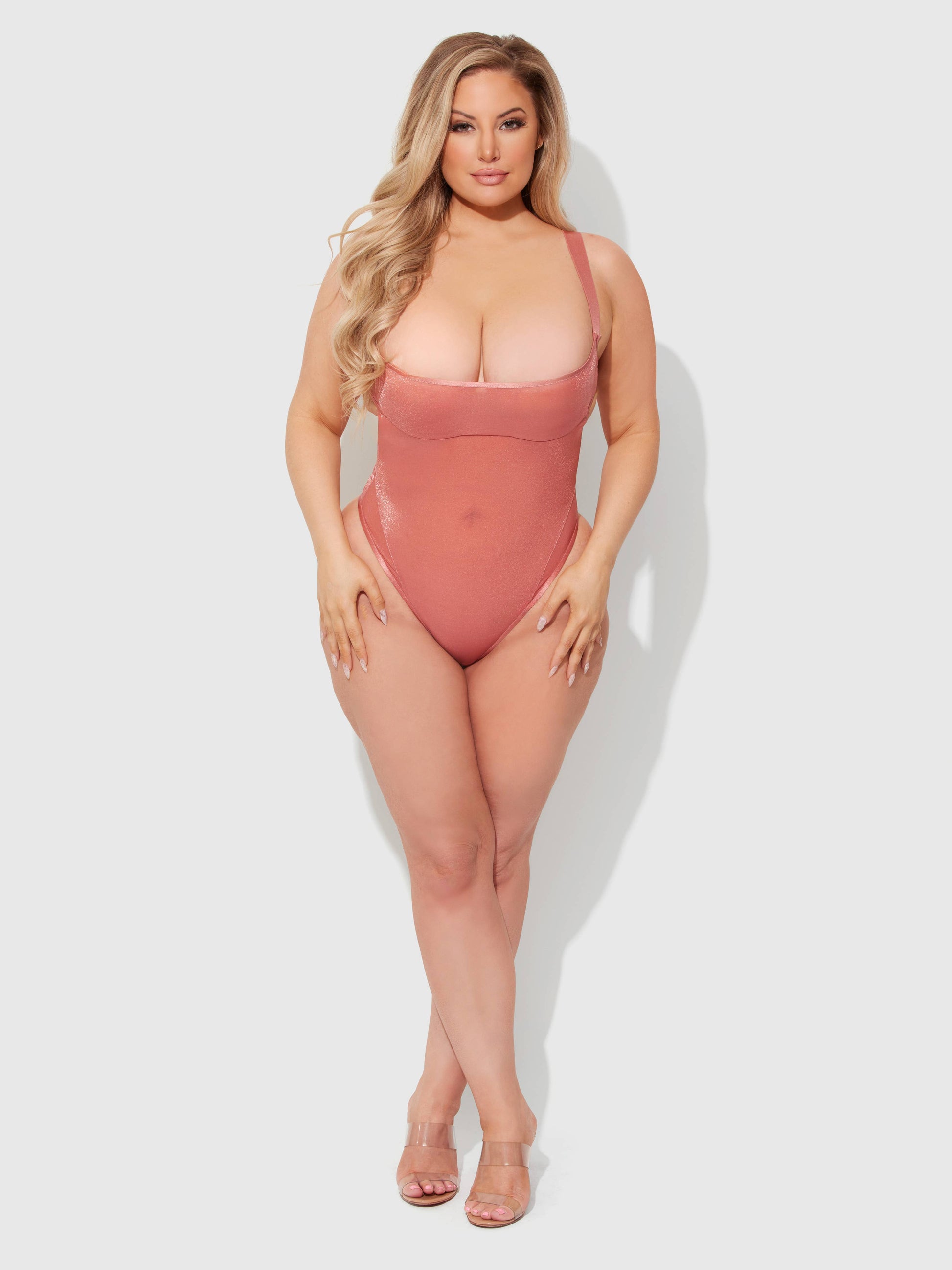 BODY EN MAILLE SCINTILLANTE YVONE: Noir / M - LA PIRI | BOUTIQUE EN LIGNE DE BIKINIS ET LINGERIE