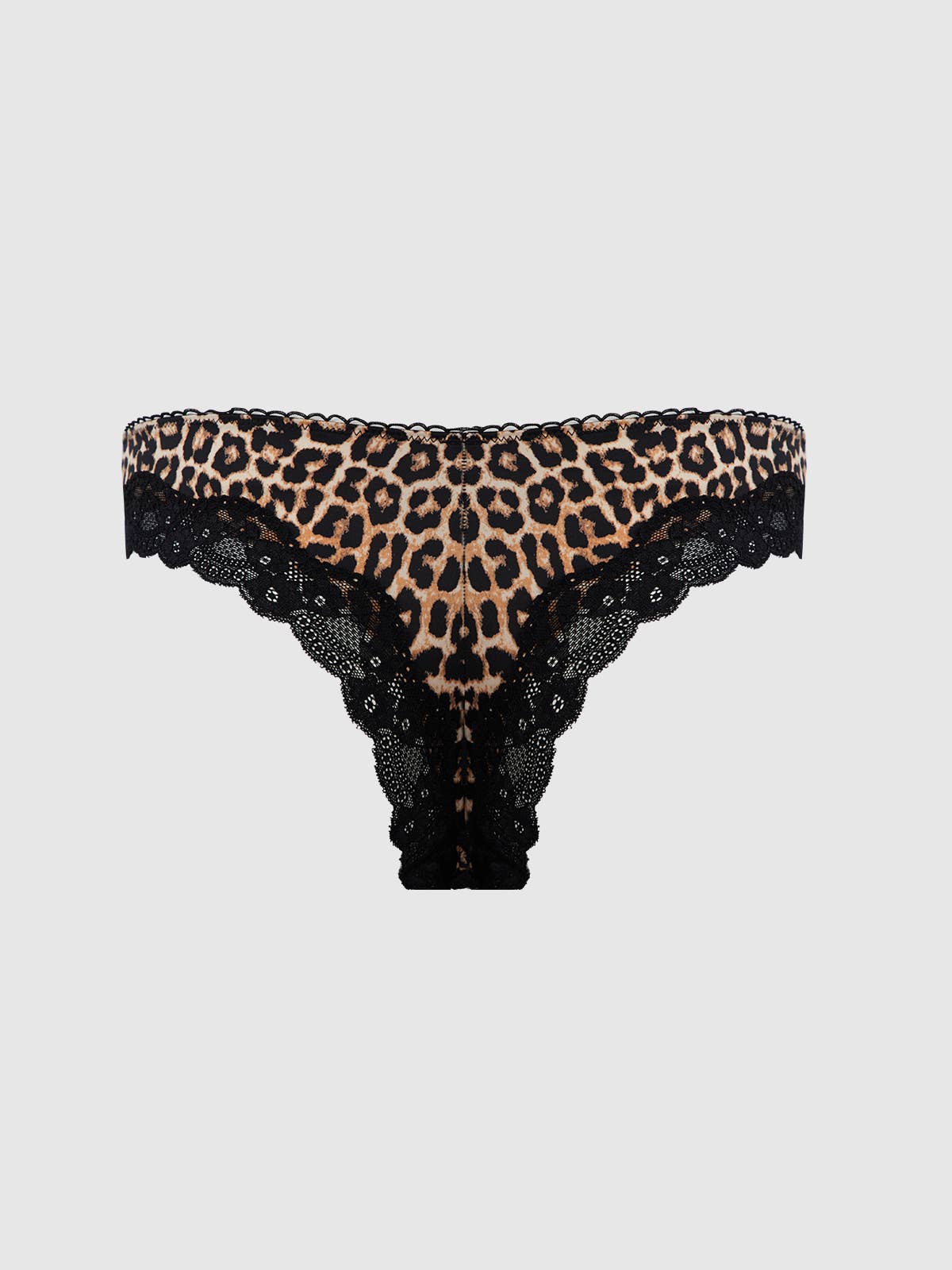 TANGA DENTELLE: Léopard & Noir S - LA PIRI | BOUTIQUE EN LIGNE DE BIKINIS ET LINGERIE