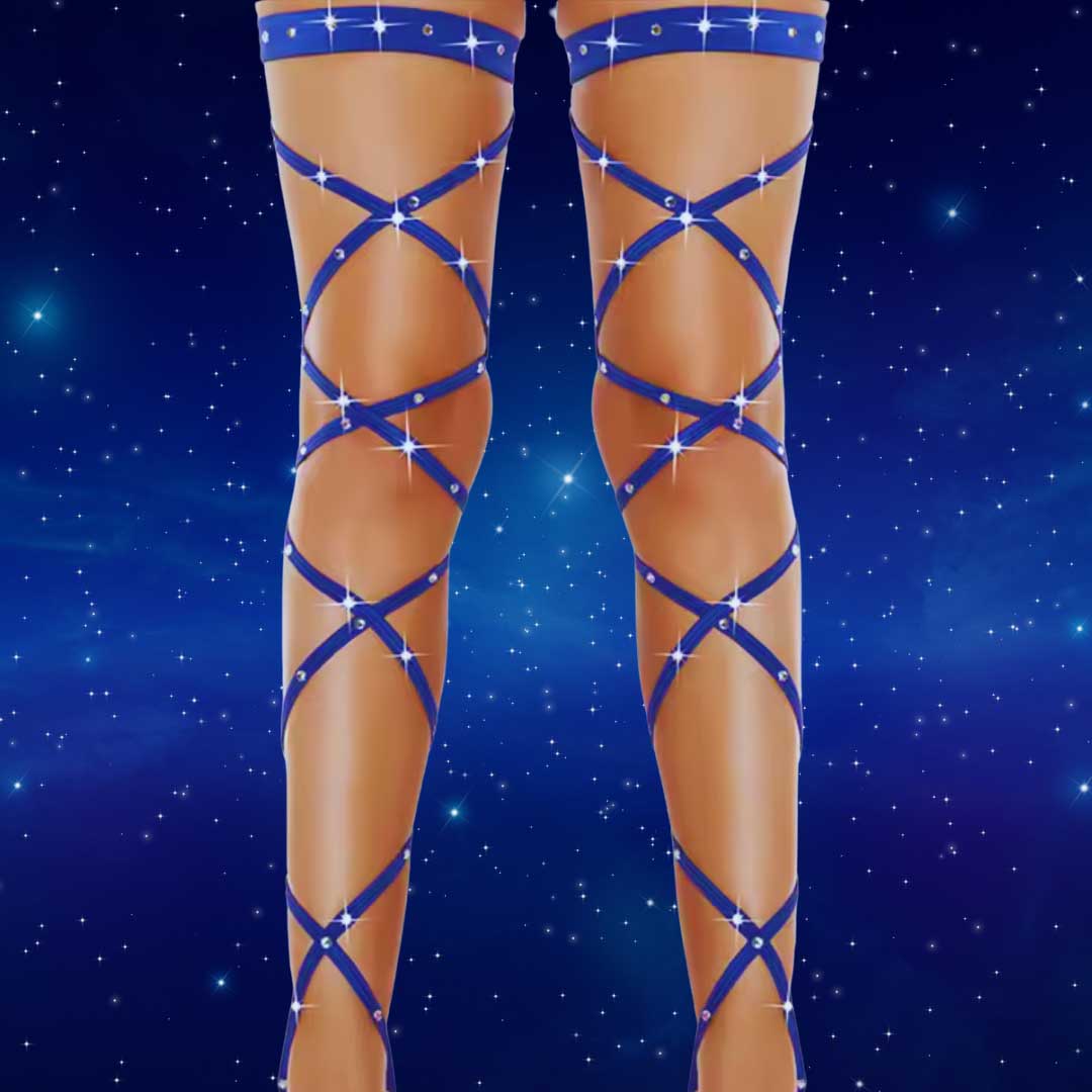 Lacet jarretière diamantée - LA PIRI | BOUTIQUE EN LIGNE DE BIKINIS ET LINGERIE