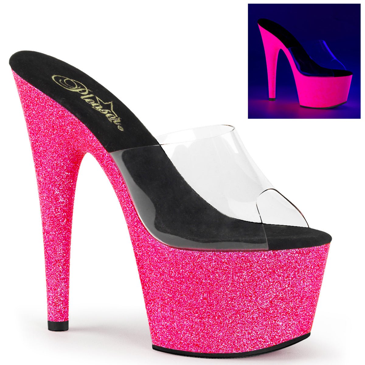 ADORE - 701UVG – Talons plateformes | Pleaser - LA PIRI | BOUTIQUE EN LIGNE DE BIKINIS ET LINGERIE