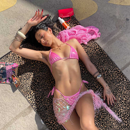 Top pink Acid Violette - LA PIRI | BOUTIQUE EN LIGNE DE BIKINIS ET LINGERIE