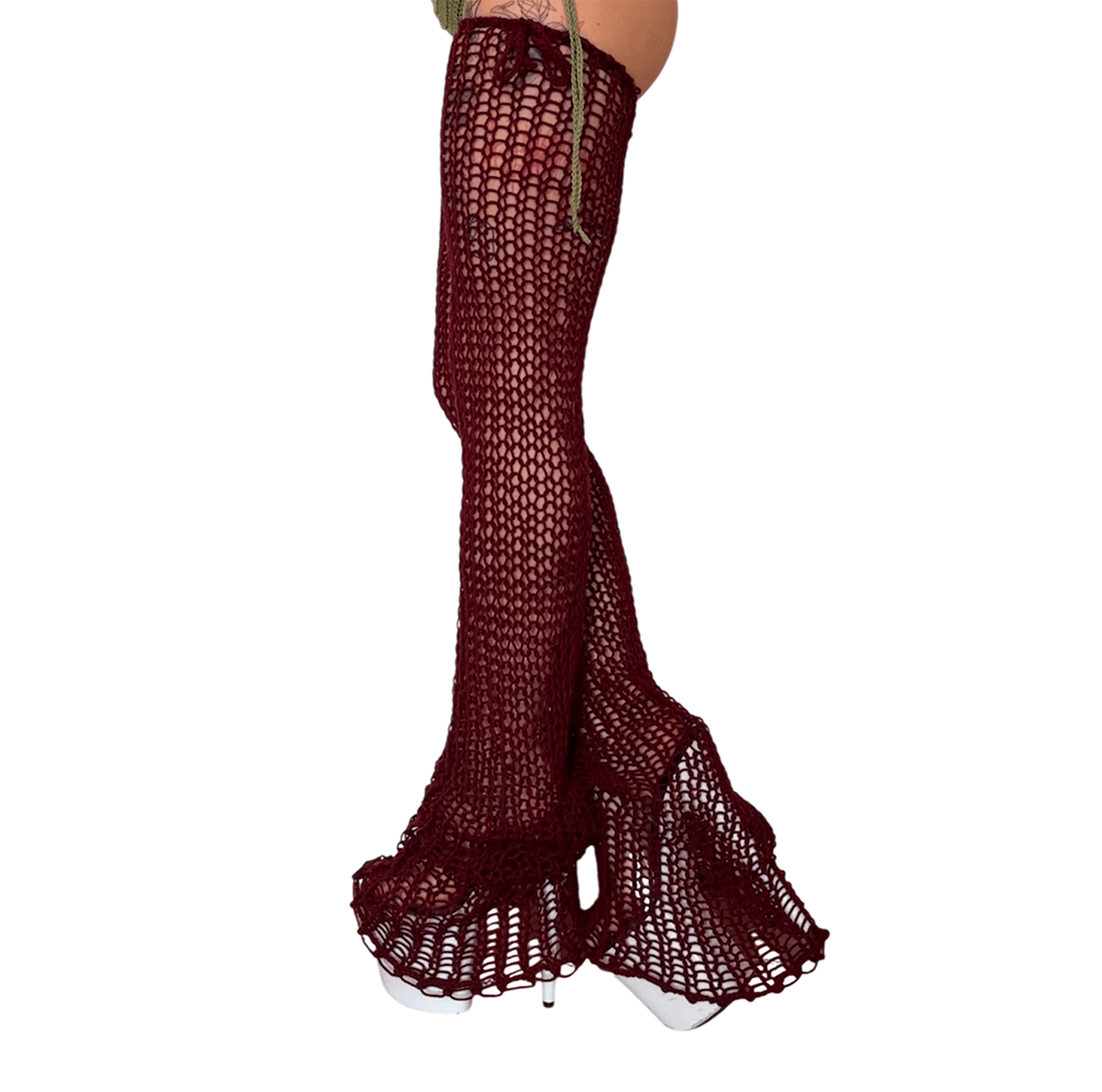 Guêtres Crochet Ajustables Longues - LA PIRI | BOUTIQUE EN LIGNE DE BIKINIS ET LINGERIE