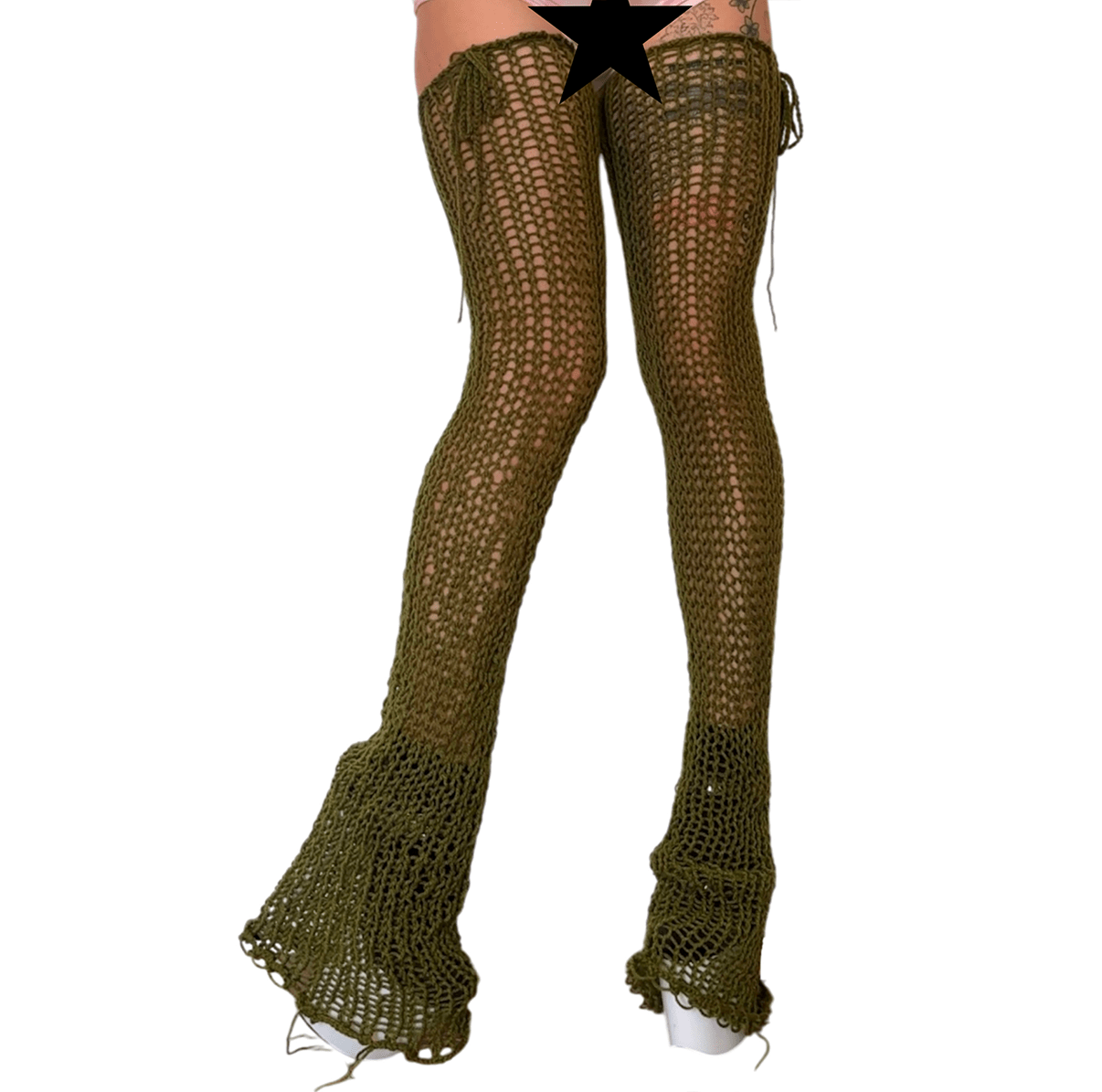 Guêtres Crochet Ajustables Longues - LA PIRI | BOUTIQUE EN LIGNE DE BIKINIS ET LINGERIE