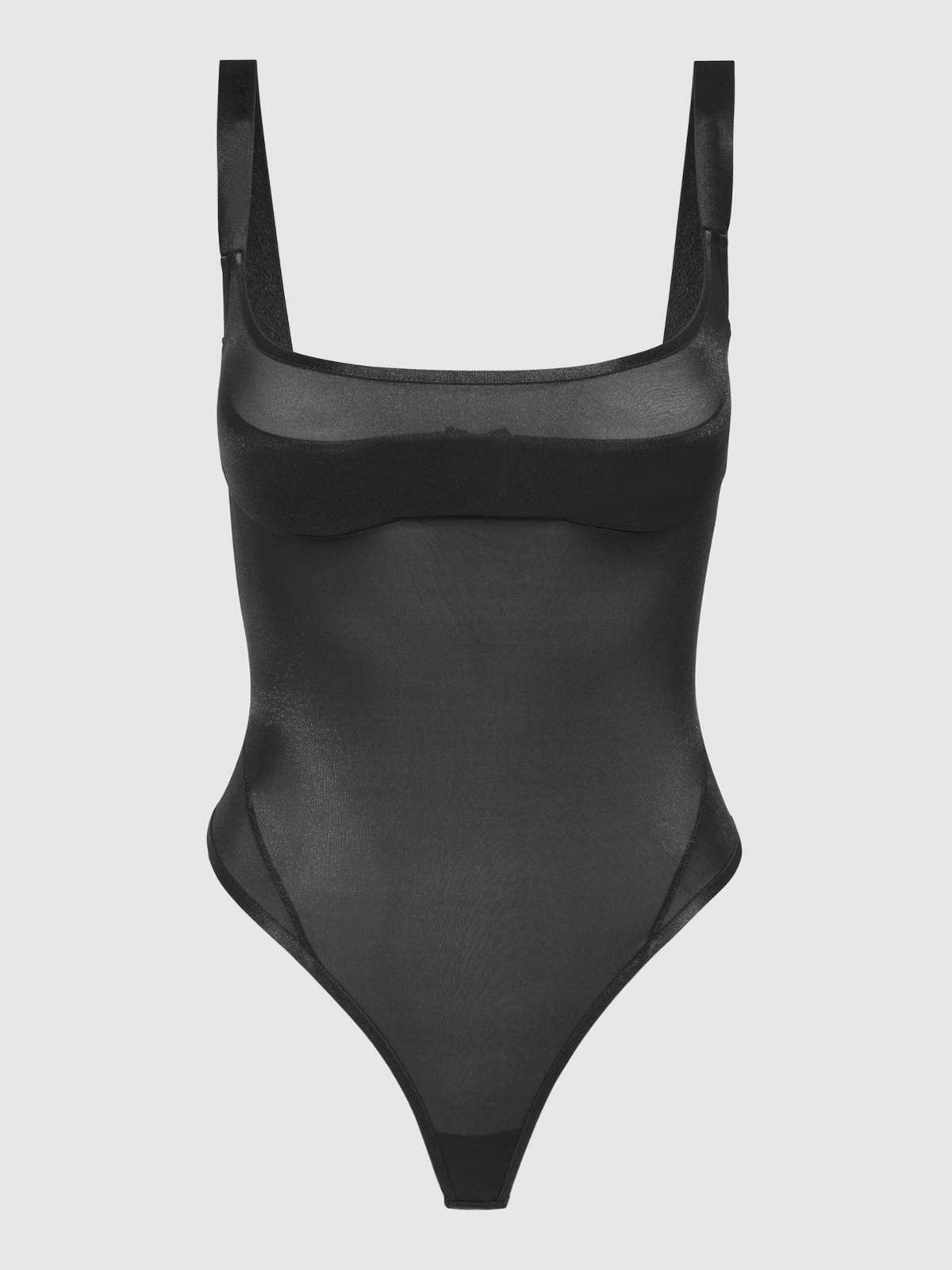 BODY EN MAILLE SCINTILLANTE YVONE: Noir / M - LA PIRI | BOUTIQUE EN LIGNE DE BIKINIS ET LINGERIE