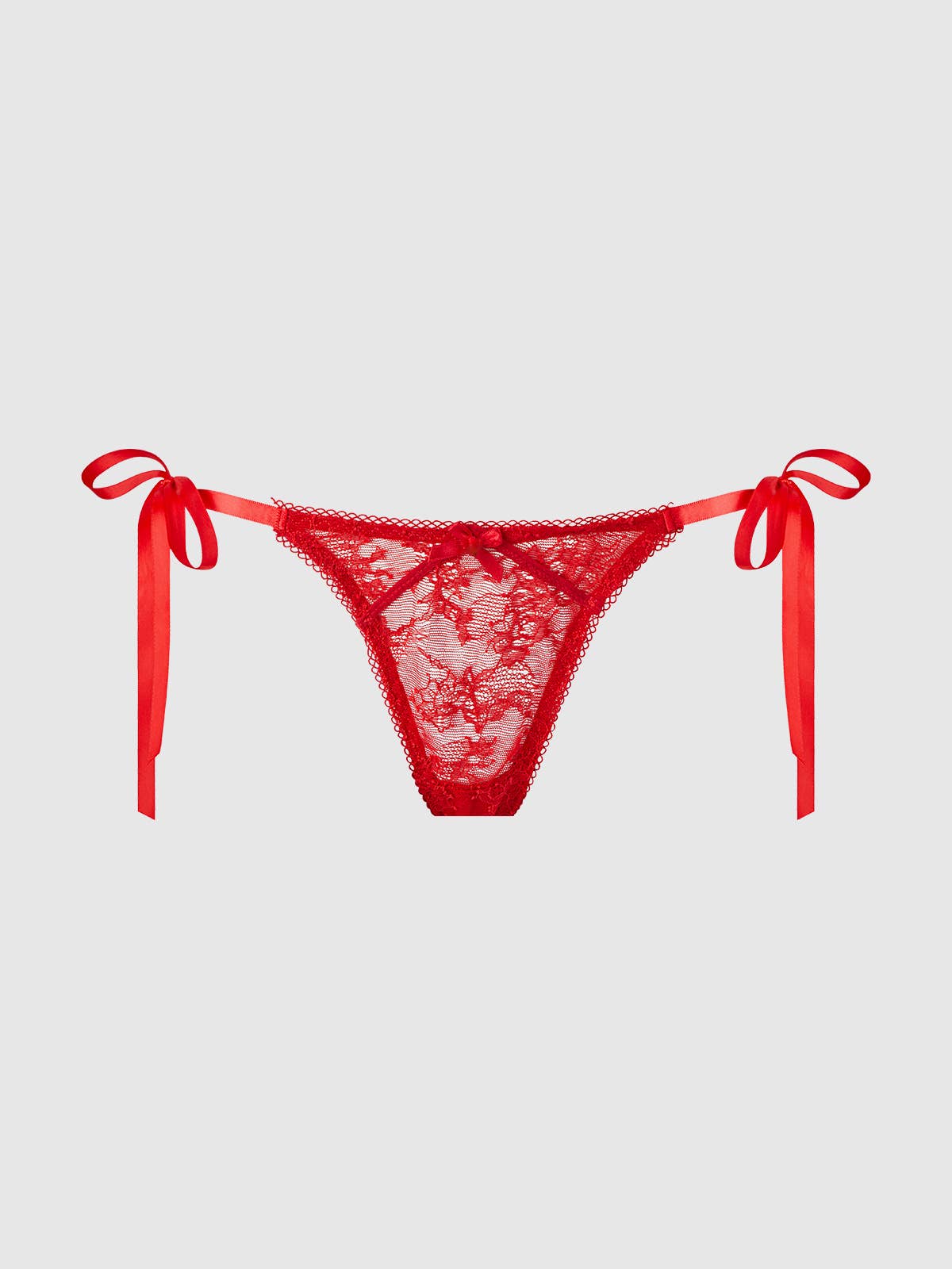 STRING À NOUER SUR LE CÔTÉ EN DENTELLE VICTORIA: Noir / XL - LA PIRI | BOUTIQUE EN LIGNE DE BIKINIS ET LINGERIE