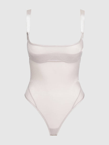 BODY EN MAILLE SCINTILLANTE YVONE: Noir / XL - LA PIRI | BOUTIQUE EN LIGNE DE BIKINIS ET LINGERIE