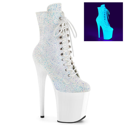 FLAMINGO - 1020LG – Neon Wht Multi Glitter/Neon Wht - LA PIRI | BOUTIQUE EN LIGNE DE BIKINIS ET LINGERIE