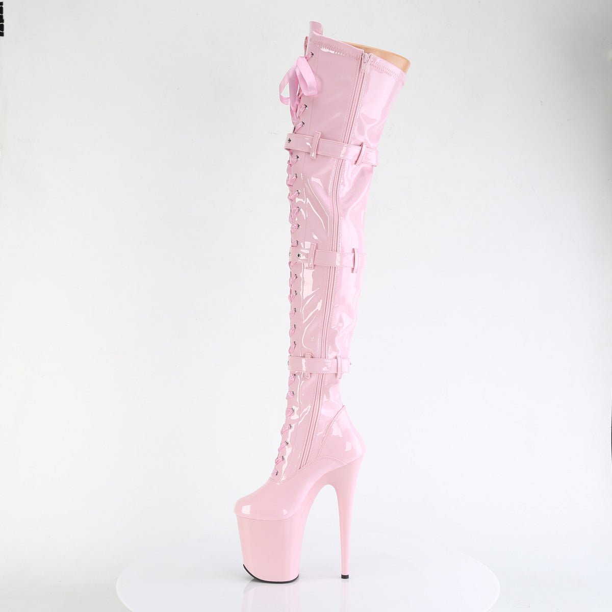 FLAMINGO - 3028 – B. Pink Str. Pat/B. Pink - LA PIRI | BOUTIQUE EN LIGNE DE BIKINIS ET LINGERIE