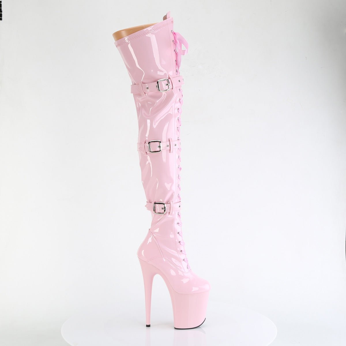 FLAMINGO - 3028 – B. Pink Str. Pat/B. Pink - LA PIRI | BOUTIQUE EN LIGNE DE BIKINIS ET LINGERIE