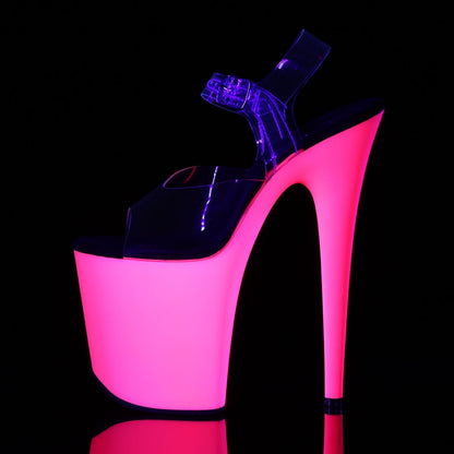 FLAMINGO - 808UV – Talons plateformes | Pleaser - LA PIRI | BOUTIQUE EN LIGNE DE BIKINIS ET LINGERIE