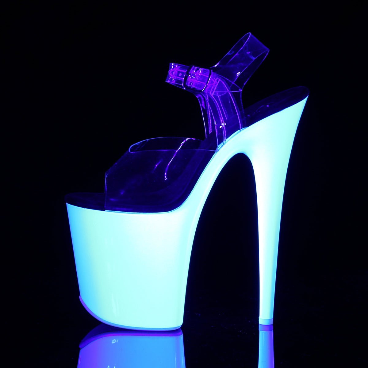 FLAMINGO - 808UV – Talons plateformes | Pleaser - LA PIRI | BOUTIQUE EN LIGNE DE BIKINIS ET LINGERIE