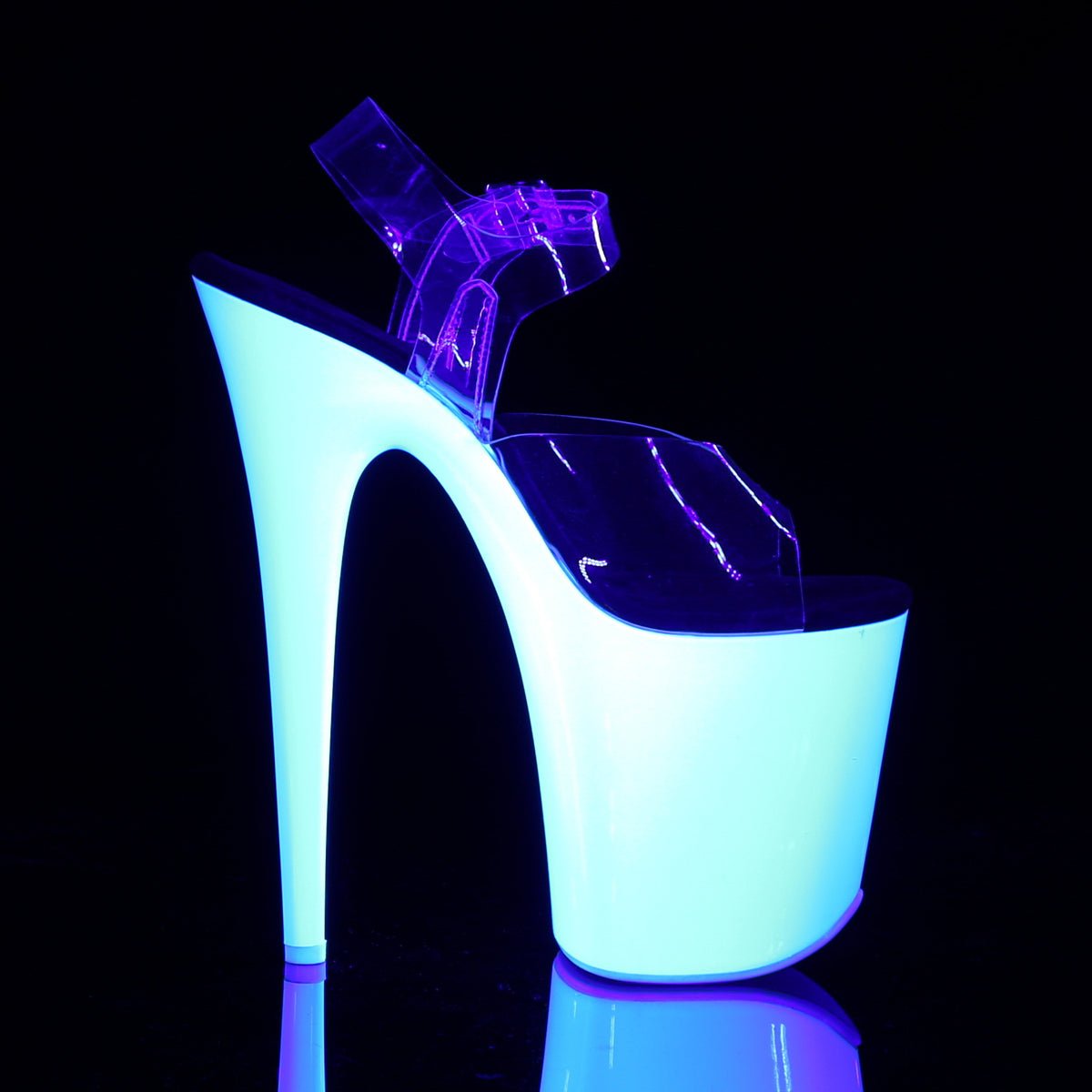 FLAMINGO - 808UV – Talons plateformes | Pleaser - LA PIRI | BOUTIQUE EN LIGNE DE BIKINIS ET LINGERIE