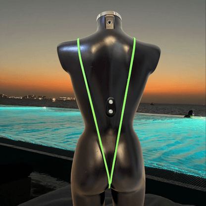 💚 Neon Snake Slingshot - LA PIRI | BOUTIQUE EN LIGNE DE BIKINIS ET LINGERIE