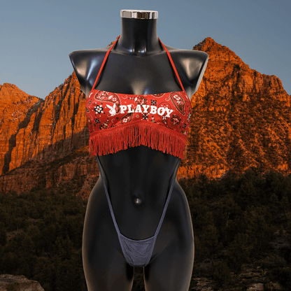 🐰 PLAYBOY Cowgirl - LA PIRI | BOUTIQUE EN LIGNE DE BIKINIS ET LINGERIE