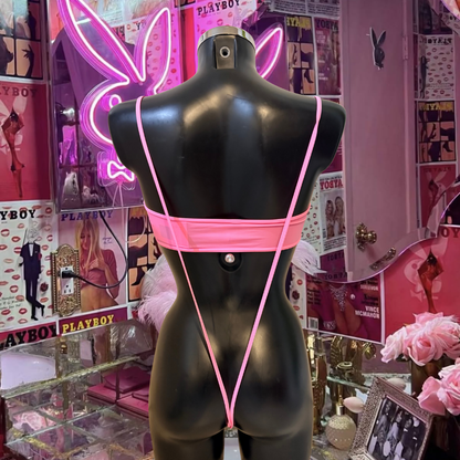 🐰 PLAYBOY slingshot bandeau - LA PIRI | BOUTIQUE EN LIGNE DE BIKINIS ET LINGERIE