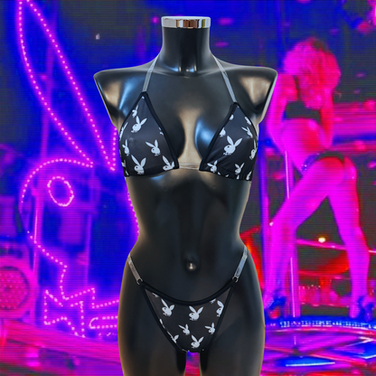 🐰 PLAYBOY 3 pièces Bunny - LA PIRI | BOUTIQUE EN LIGNE DE BIKINIS ET LINGERIE