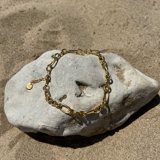 Bracelet maillons ovales - LA PIRI | BOUTIQUE EN LIGNE DE BIKINIS ET LINGERIE