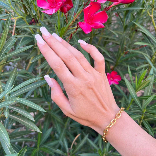 Bracelet chaîne chunky - LA PIRI | BOUTIQUE EN LIGNE DE BIKINIS ET LINGERIE