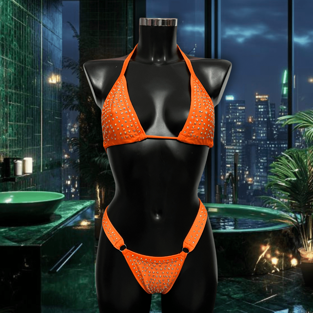 🧡 Ensemble Tangerine - LA PIRI | BOUTIQUE EN LIGNE DE BIKINIS ET LINGERIE