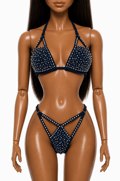 Ensemble Crazy – Bikini strass - LA PIRI | BOUTIQUE EN LIGNE DE BIKINIS ET LINGERIE