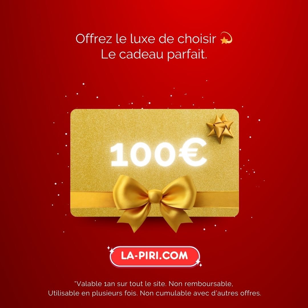 Carte cadeau LA PIRI - LA PIRI | BOUTIQUE EN LIGNE DE BIKINIS ET LINGERIE