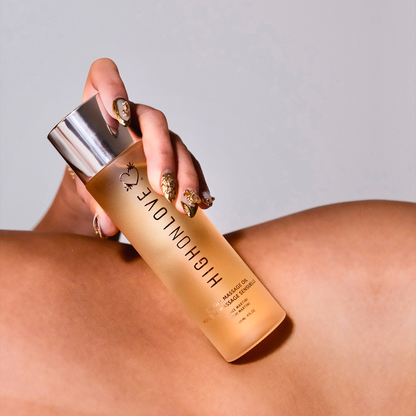 Huile de Massage comestible Clean formula - Chocolat Blanc High on love
