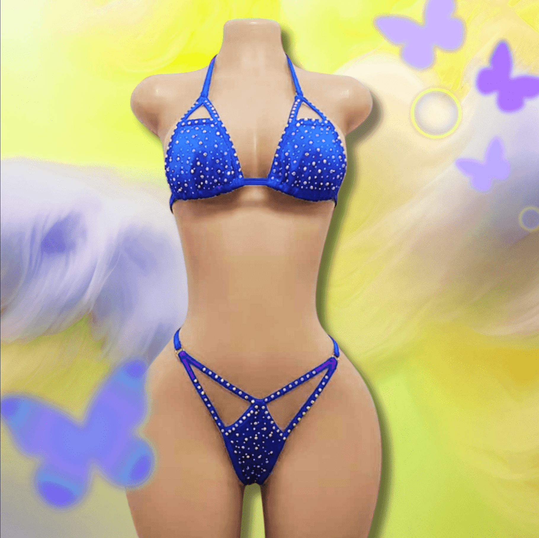 Ensemble Crazy – Bikini strass - LA PIRI | BOUTIQUE EN LIGNE DE BIKINIS ET LINGERIE