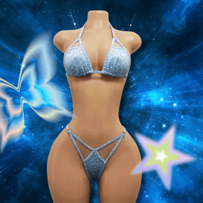 Ensemble Crazy – Bikini strass - LA PIRI | BOUTIQUE EN LIGNE DE BIKINIS ET LINGERIE