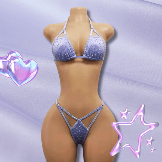 Ensemble Crazy – Bikini strass - LA PIRI | BOUTIQUE EN LIGNE DE BIKINIS ET LINGERIE