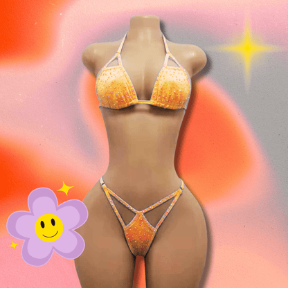 Ensemble Crazy – Bikini strass - LA PIRI | BOUTIQUE EN LIGNE DE BIKINIS ET LINGERIE