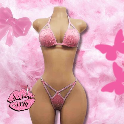 Ensemble Crazy – Bikini strass - LA PIRI | BOUTIQUE EN LIGNE DE BIKINIS ET LINGERIE