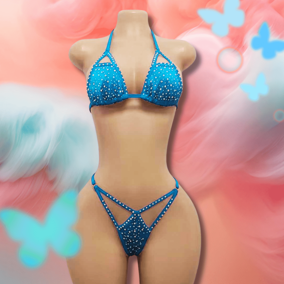 Ensemble Crazy – Bikini strass - LA PIRI | BOUTIQUE EN LIGNE DE BIKINIS ET LINGERIE