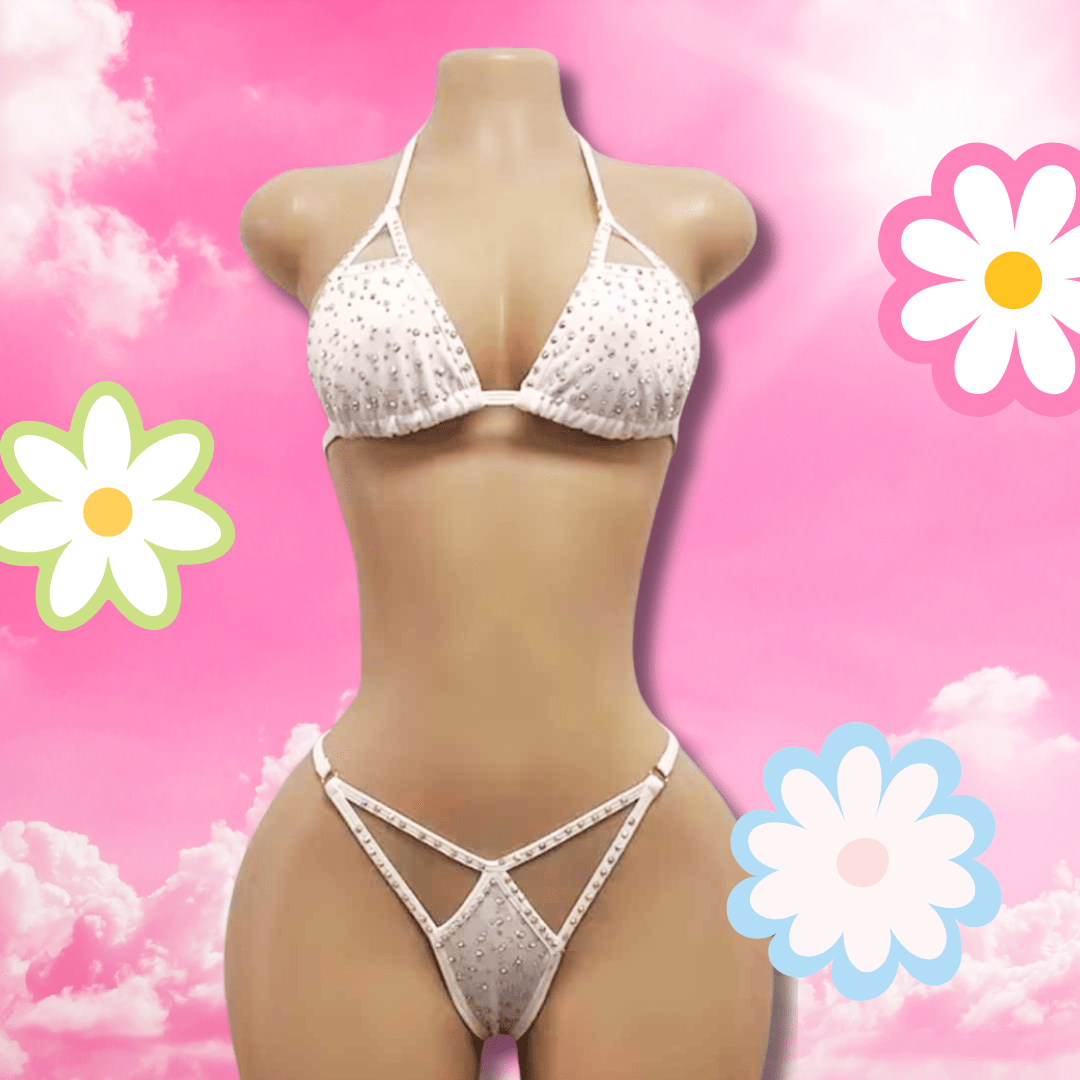 Ensemble Crazy – Bikini strass - LA PIRI | BOUTIQUE EN LIGNE DE BIKINIS ET LINGERIE