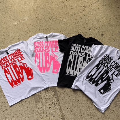 Tee - shirt BO$$ COMME DANS LE CLUB – Collaboration Grande Fille x LAPIRI - LA PIRI | BOUTIQUE EN LIGNE DE BIKINIS ET LINGERIE